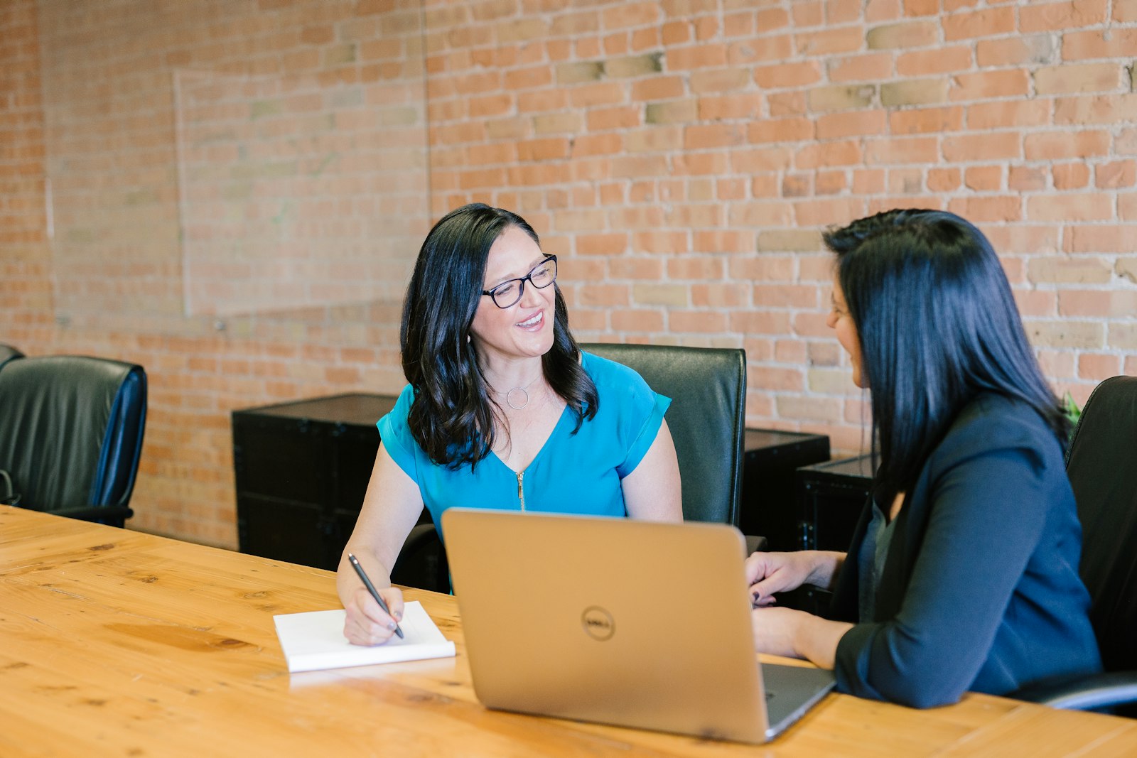 Advisor meeting a new client booked from an inbound call